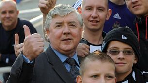 <p>NO ORDINARY JOE: Former Tottenham and Ireland defender Joe Kinnear died at the age of 77 on Sunday.  Photo credit: Owen Humphreys/PA Wire.</p>