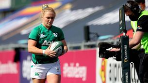 <p>RIGHT TIME: Cliodhna Moloney is back in the Ireland women’s squad for the first time since 2021 and a live option for Saturday’s Six Nations meeting with Wales. Pic: ©INPHO/Ryan Byrne</p>