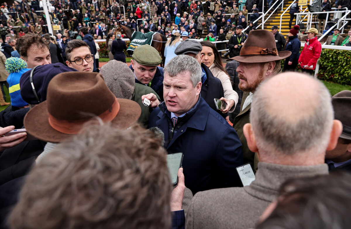 Trainer Gordon Elliot. Picture: ©INPHO/Tom Maher