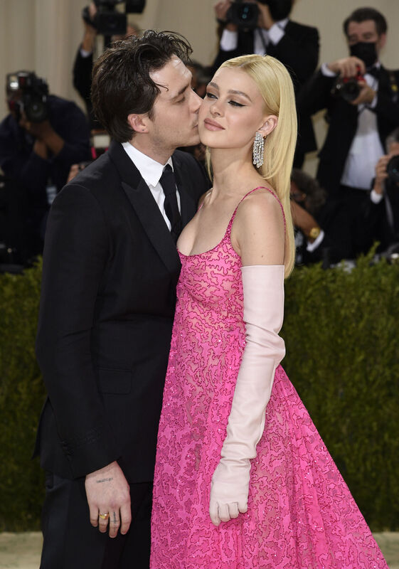 Brooklyn Beckham and Nicola Peltz attend The Metropolitan Museum of Art's Costume Institute benefit gala celebrating the opening of the "In America: A Lexicon of Fashion" exhibition in 2021, in New York. Picture: Evan Agostini /Invision /AP Brooklyn Beckham and Nicola Peltz attend The Metropolitan Museum of Art's Costume Institute benefit gala celebrating the opening of the "In America: A Lexicon of Fashion" exhibition in 2021, in New York. Picture: Evan Agostini /Invision /AP