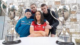 <p>Jame's wife Grace and children Christopher, 16, Lilly, 12, and James, eight, said they wanted to do something special to celebrate his life and his passion for running. Pictures: Darragh Kane</p>