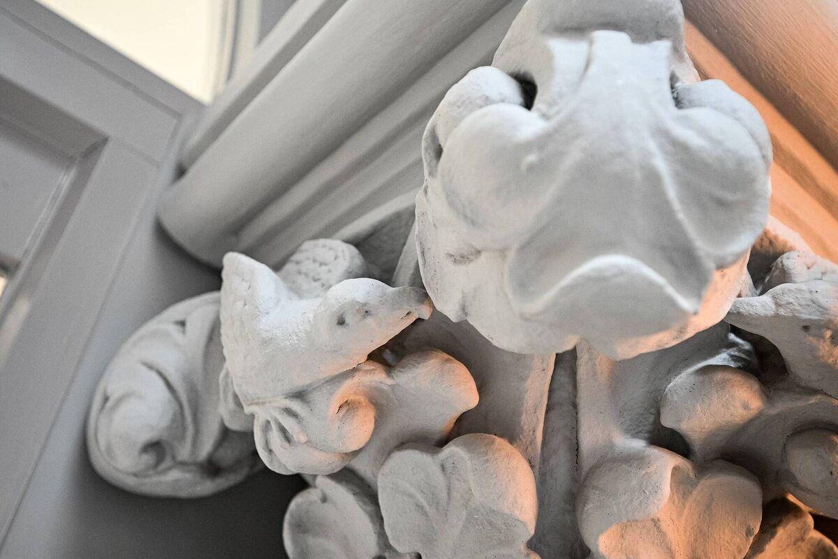 A decorative detail inside Penrose House A decorative detail inside Penrose House