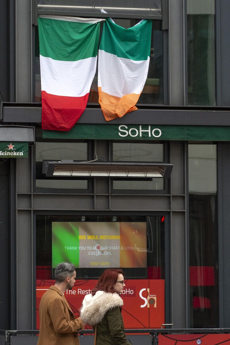 Cork's Soho bar in 2020