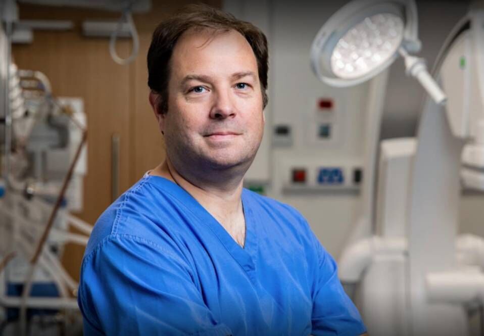 Cardiology consultant Dr Jonathan Lyne.