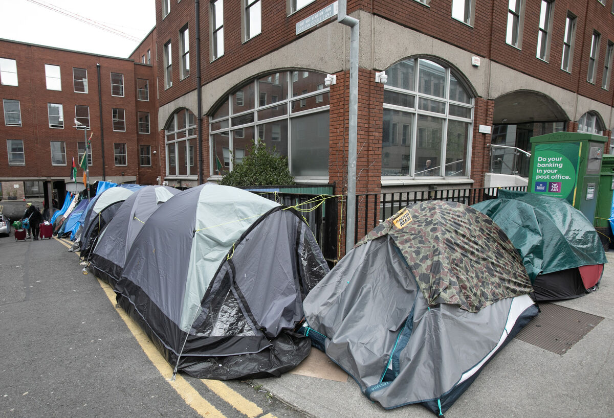 One homeless asylum seeker, from Jordan, said: 'I don’t believe the new plans will change anything for us.' Picture: Gareth Chaney