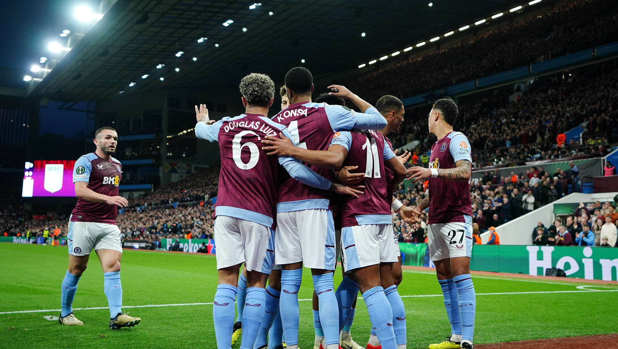 Villa make a right royal impression with narrow Europa Conference League victory