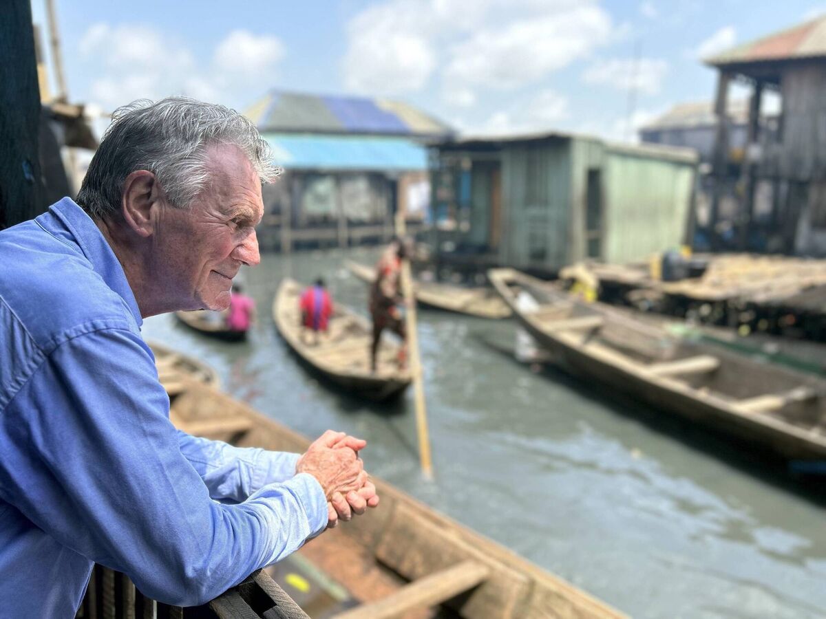 Michael Palin in Nigeria.