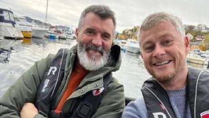 <p>Roy Keane made his return to Instagram with a post alongside his friend and former teammate Ole Gunnar Solskjaer. Pic: Roy Keane Instagram</p>