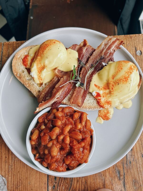 Fiery Benedict at Good for the Soul