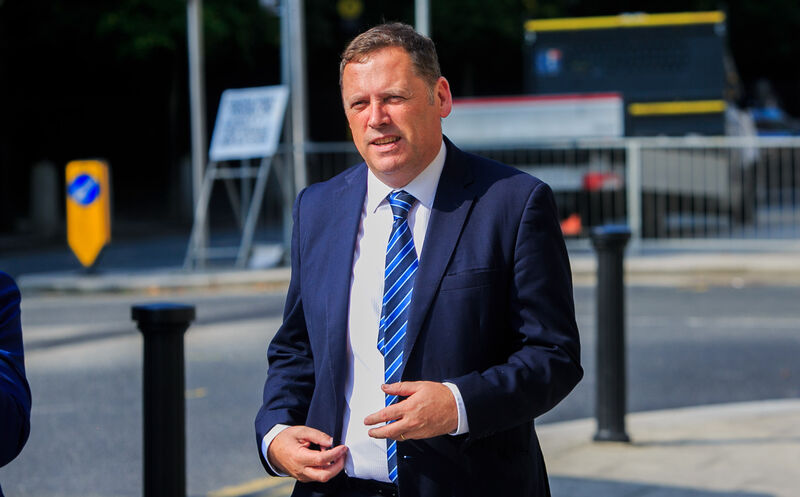 Barry Cowen won the selection convention by a narrow margin of just 70 votes out of 2,267 cast. Picture:Gareth Chaney/Collins