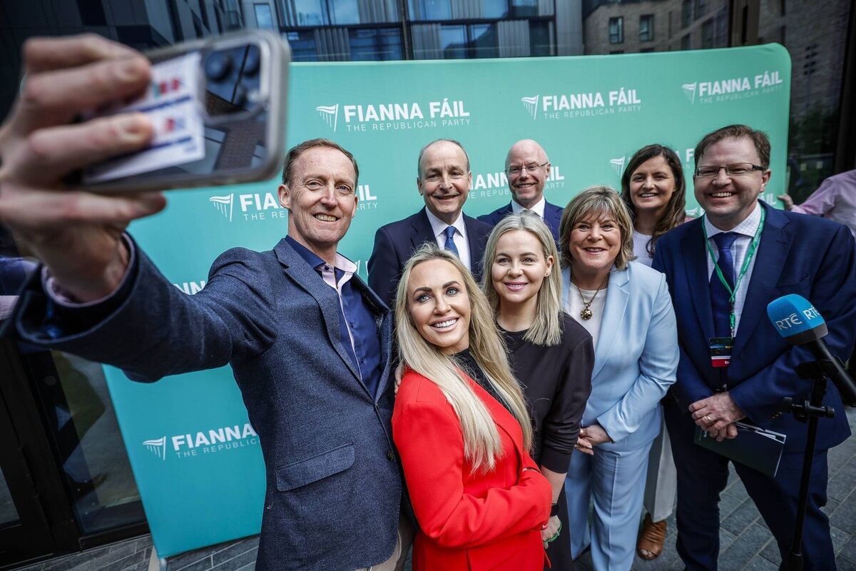 Tánaiste and Fianna Fáil leader Micheál Martin at the 82nd Fianna Fáil ard fheis in Dublin. Picture: Conor McCabe Tánaiste and Fianna Fáil leader Micheál Martin at the 82nd Fianna Fáil ard fheis in Dublin. Picture: Conor McCabe