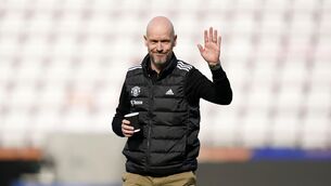 <p>WAVE GOODBYE?: Manchester United manager Erik ten Hag ahead of the Premier League match at the Vitality Stadium, Bournemouth.Photo credit: Andrew Matthews/PA Wire.</p>
