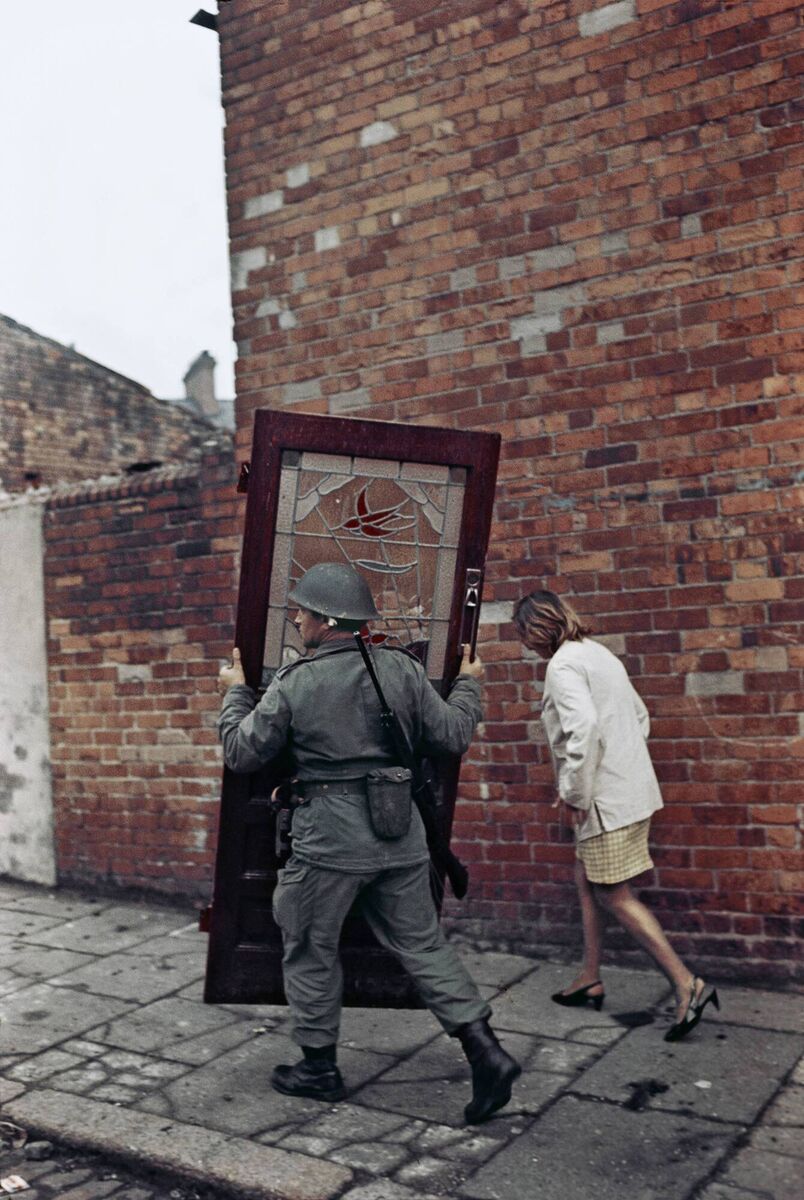 A piece by photographer Akihiko Okamura, exhibited at Photo Museum Ireland A piece by photographer Akihiko Okamura, exhibited at Photo Museum Ireland