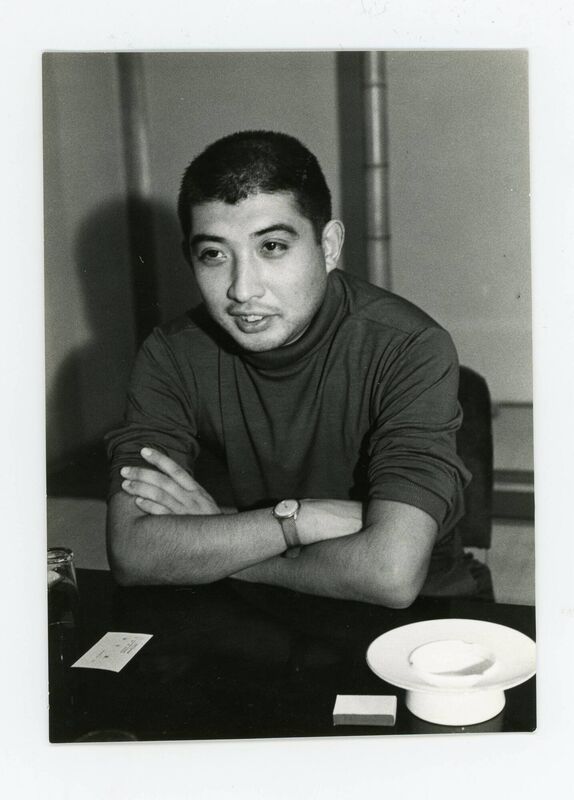 Akihiko Okamura photographed by Meiji Fujikura in 1965 Akihiko Okamura photographed by Meiji Fujikura in 1965