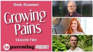 <p>Growing Pains, season two: Parenting experts Colman Noctor, Joanna Fortune and Richard Hogan </p>