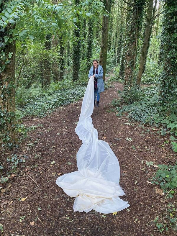 'Of the Forest Floor' art installation by Annie Tull