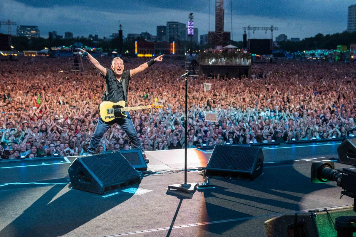 Hotel room occupancy surpassed 90% on May 5, when Bruce Springsteen was performing in Dublin, which drove the average daily rate above €250.