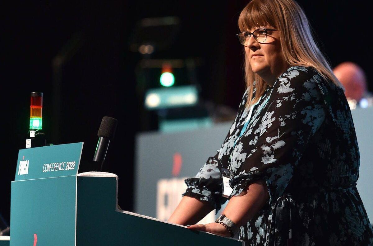 Fórsa’s head of health and welfare Ashley Connolly.