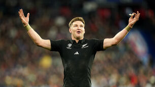 New Zealand star Jordie Barrett will join Leinster next season (Adam Davy/PA)