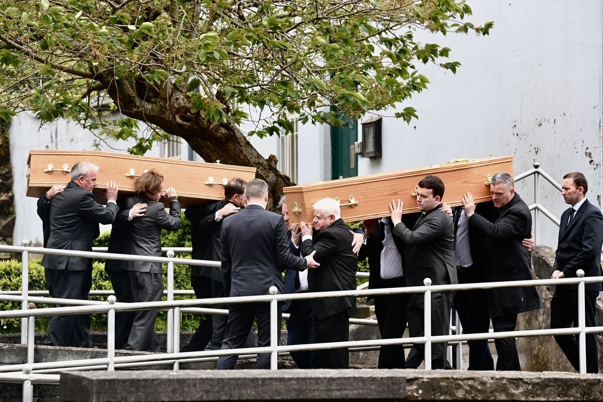 The elderly couple had been overjoyed having been informed by their son Mark that his wife Grace had given birth to a girl in Doha. Picture: Larry Cummins