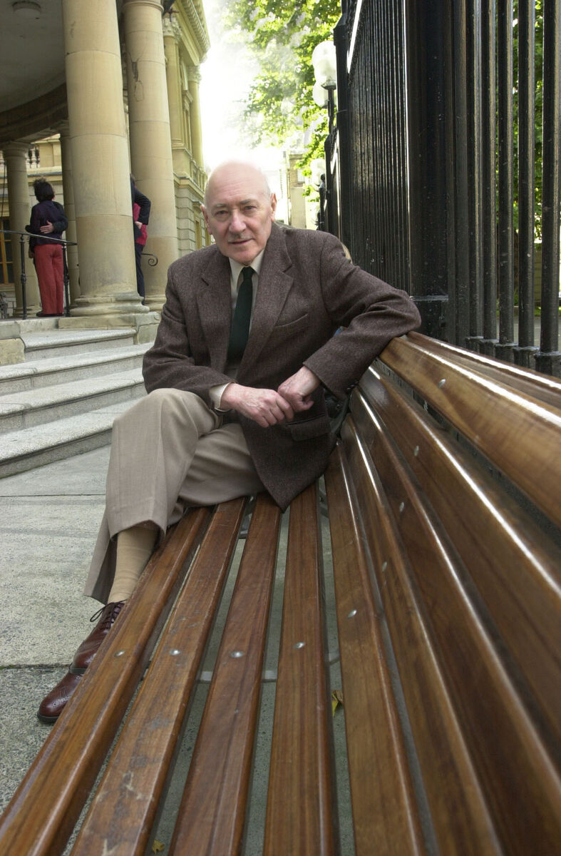 The late David Marcus, former Irish Press literary editor, whose father Solomon established Marcus Framing Picture: Moya Nolan