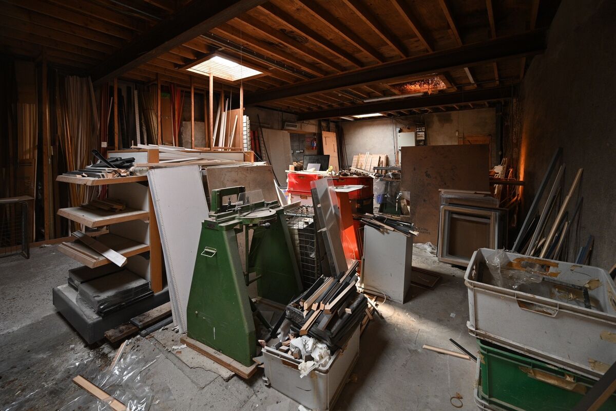 Storage space at Marcus Framing