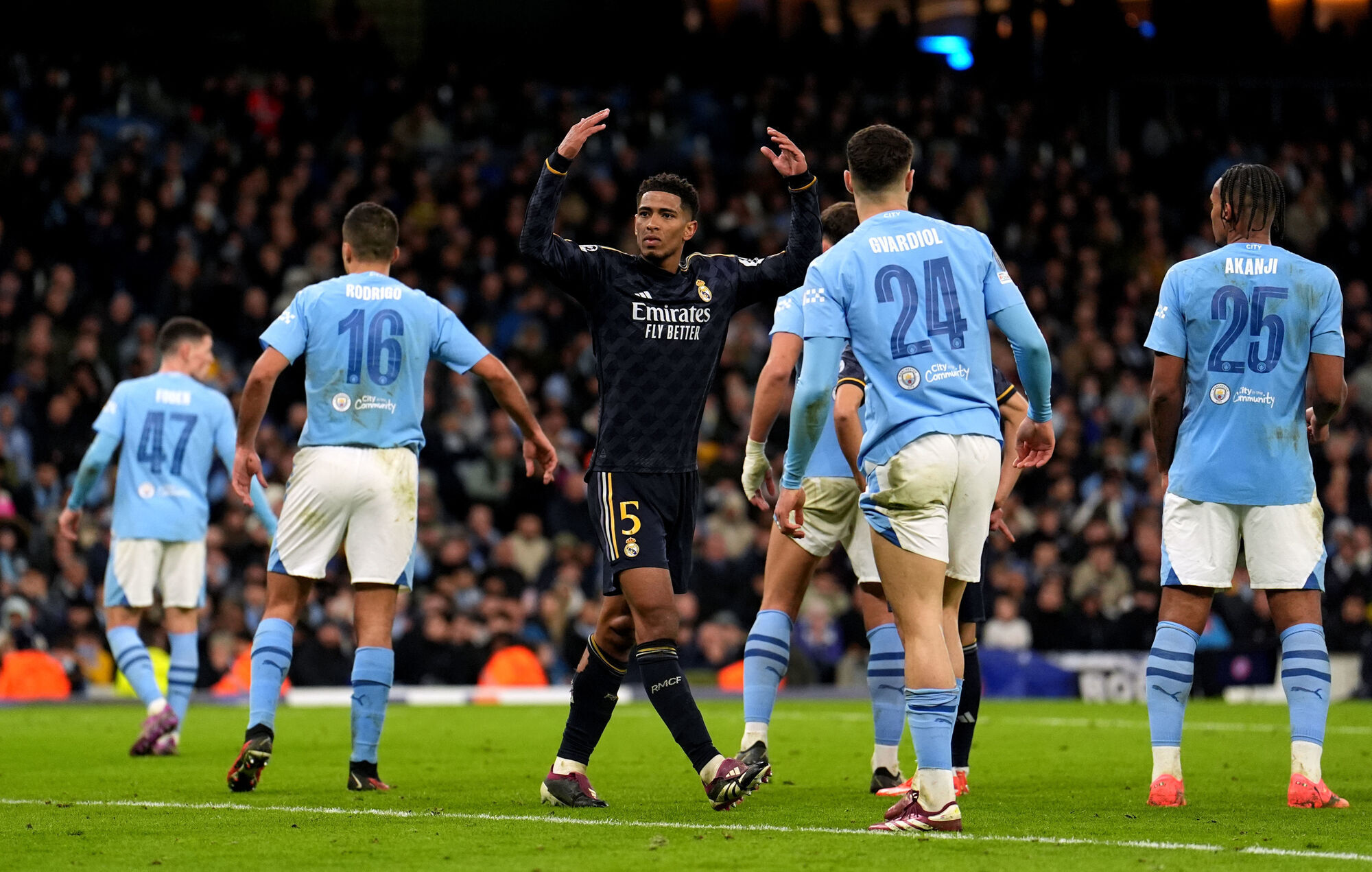 Against De Bruyne, Bellingham shows why he has the world at his feet