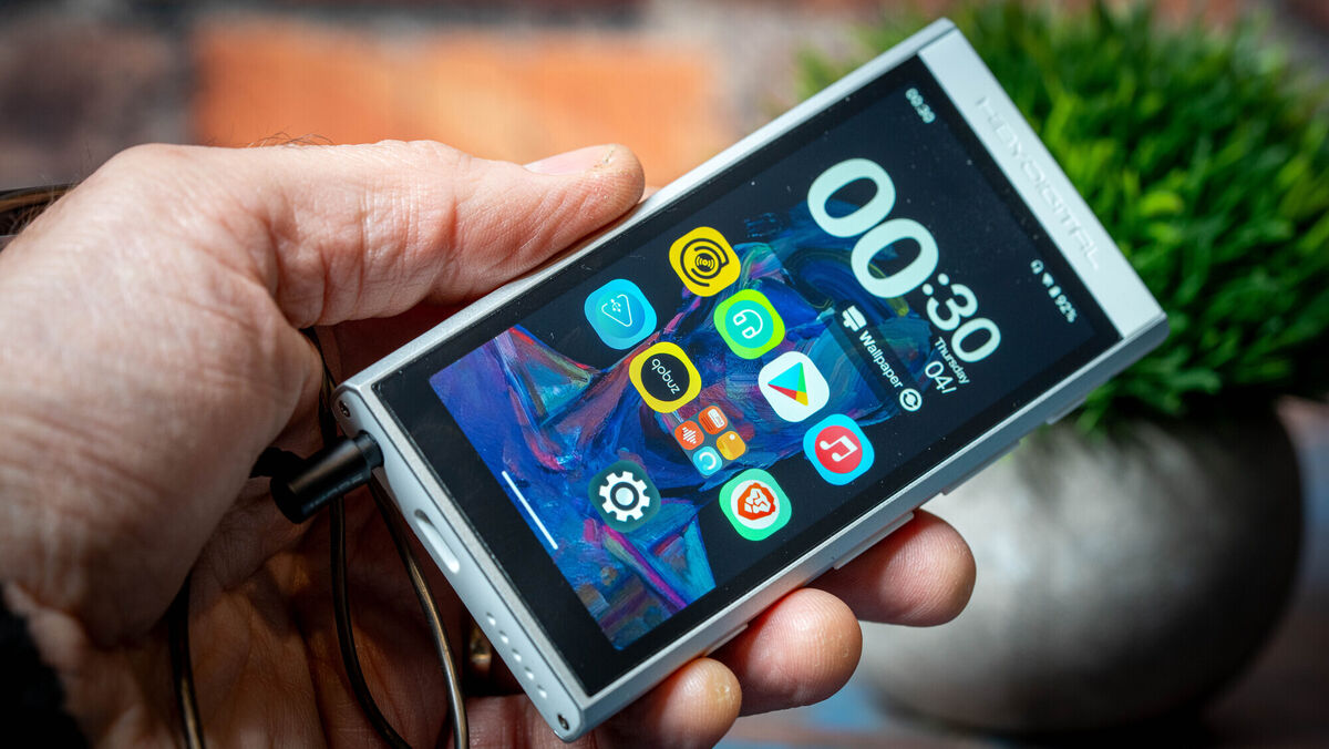 Take the Hiby M300 with you on a walk instead of your phone to avoid the distractions of notifications. Picture: Noel Campion.