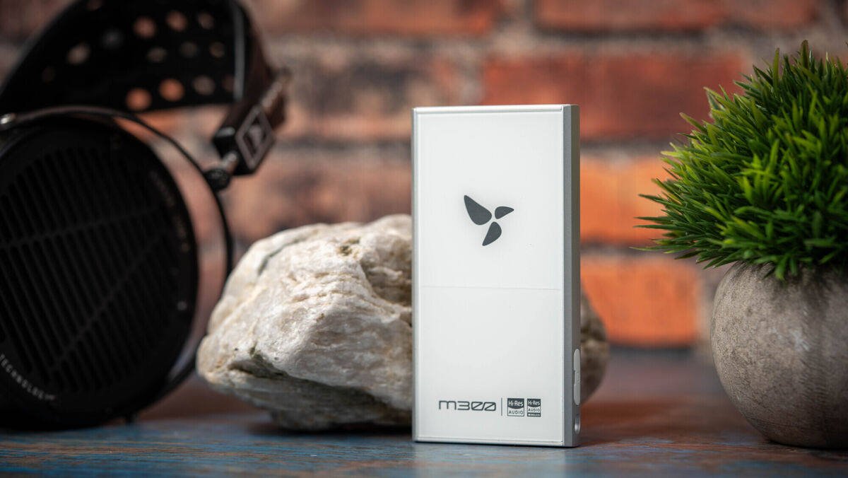 The Hiby M300 is compact and only weighs 136 grams. Pictures: Noel Campion.