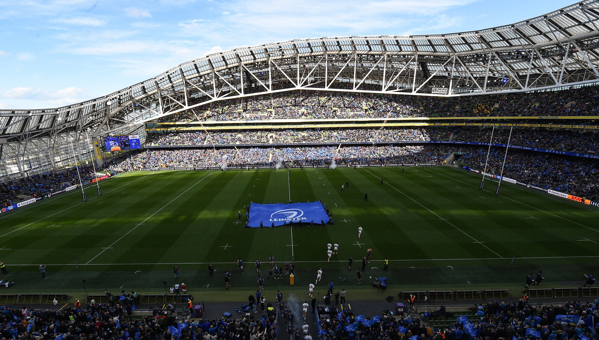 Leinster to play all home fixtures at the Aviva and Croke Park for 2024/25 season