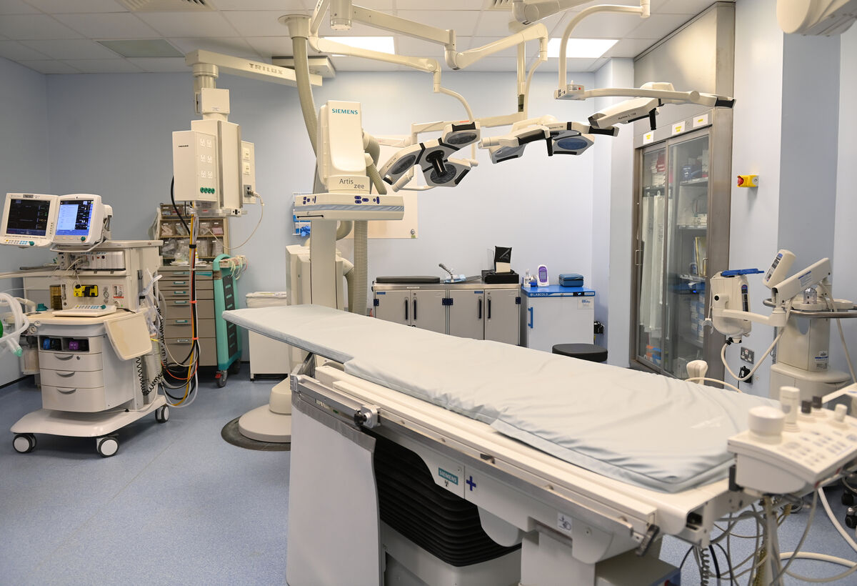 A hybrid theatre at the Cath Lab at Cork University Hospital. Picture: Larry Cummins