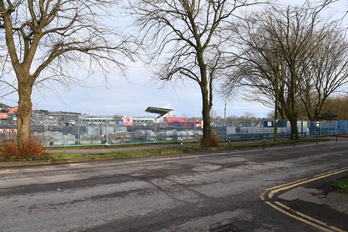  Site works underway at the former FORD distribution site which hosted the 'Live at the Marquee' concert series in recent years. 1002 apartments in 12 blocks ranging in height from 4-14 storeys, including retail units, a montessori school, a creche, medical centre, bar, cafe, venue and performance area, with community resource spaces. The site is adjacent to the new Marina Park and near SuperValu Pairc Ui Chaoimh. Pic Larry Cummins