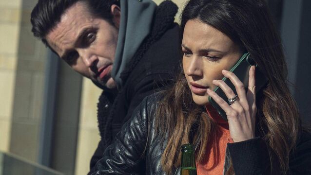 <p>Emmet J Scanlan and Michelle Keegan in Netflix's 'Fool Me Once', one of the top streaming shows in the US.  </p>