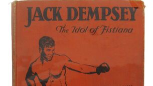 <p>This narrative on Jack Dempsey signed by Rocky Marciano is at Fonsie Mealy's sale.</p>