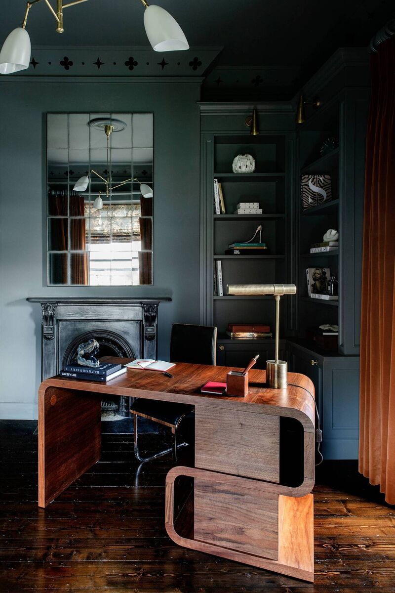 The study space in the family home.