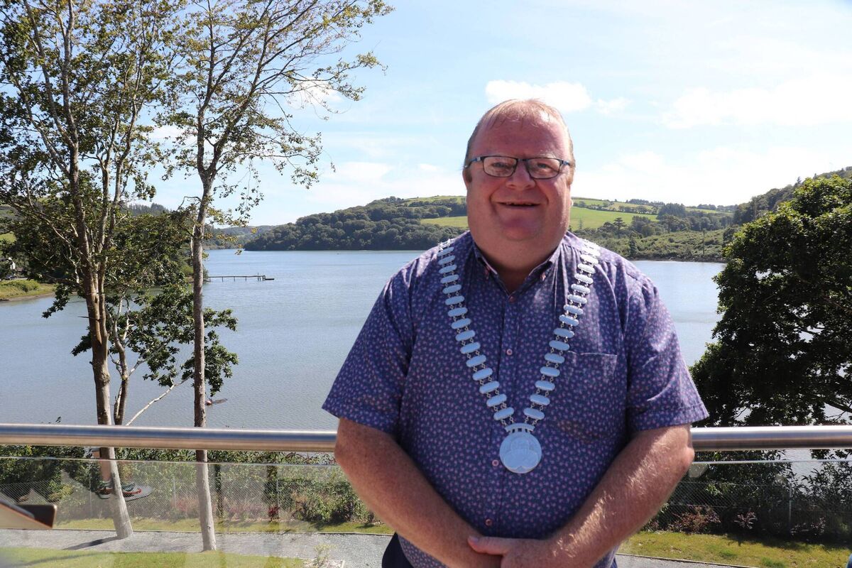 Mayor of County Cork, Danny Collins, 2022-23. 