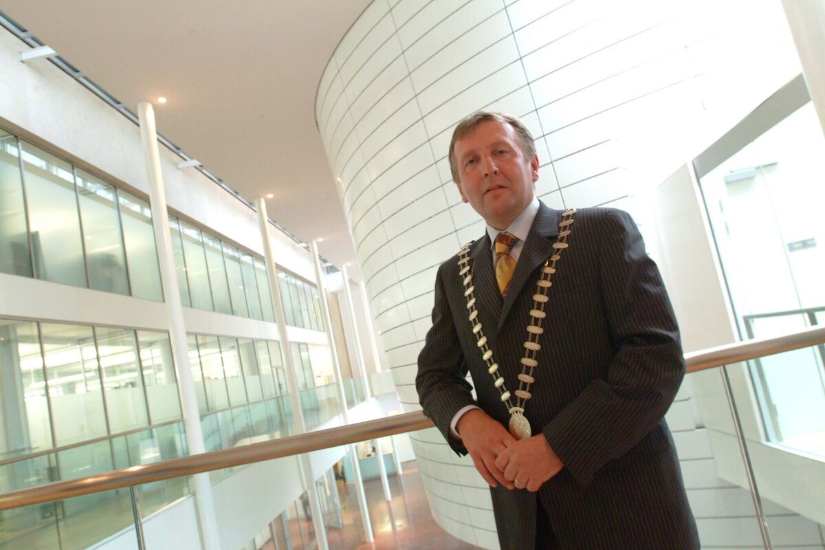 Michael Creed,  Mayor of the County of Cork, 2005-06. 