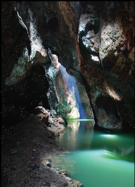  A view of Allihies Copper Mines from underground, a popular destination in West Cork. Picture: Niall Duffy