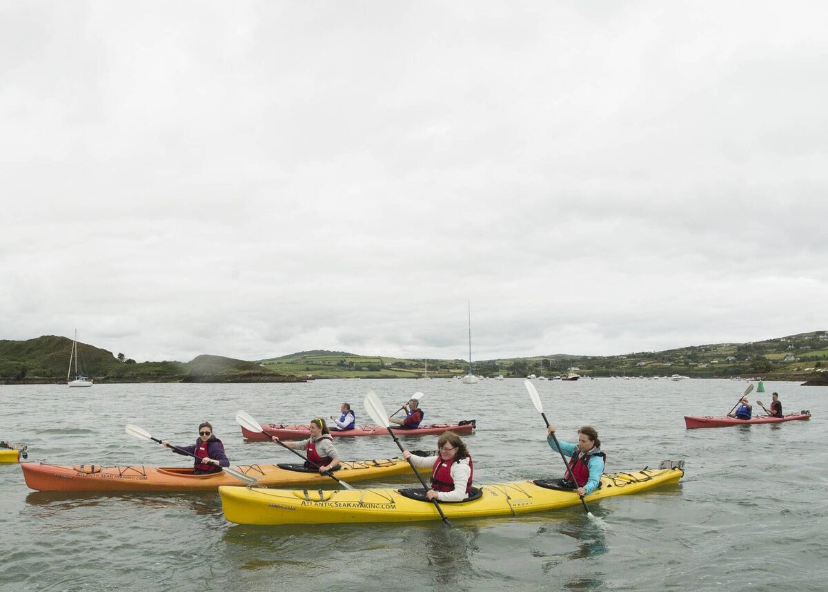 Enjoying the River Ilen Blueway. Picture: Martin Walsh.