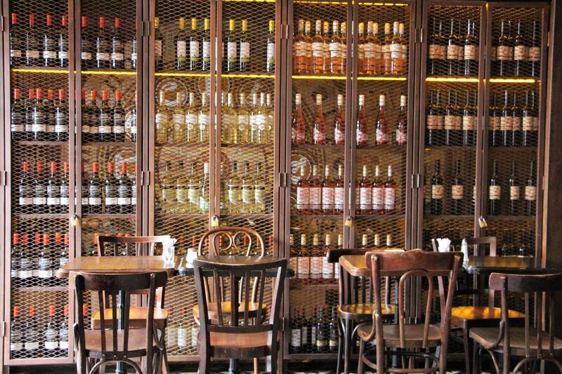 Wine bars in Budapest.