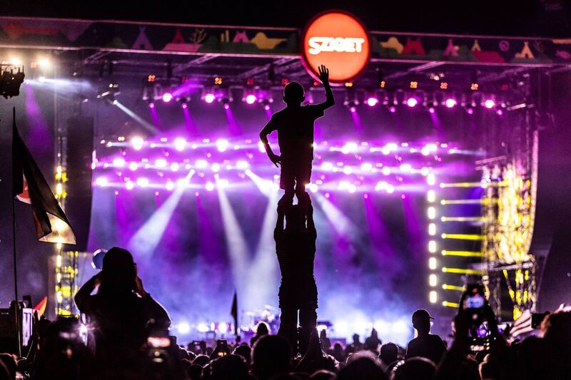 Crowds at Sziget, Budapest