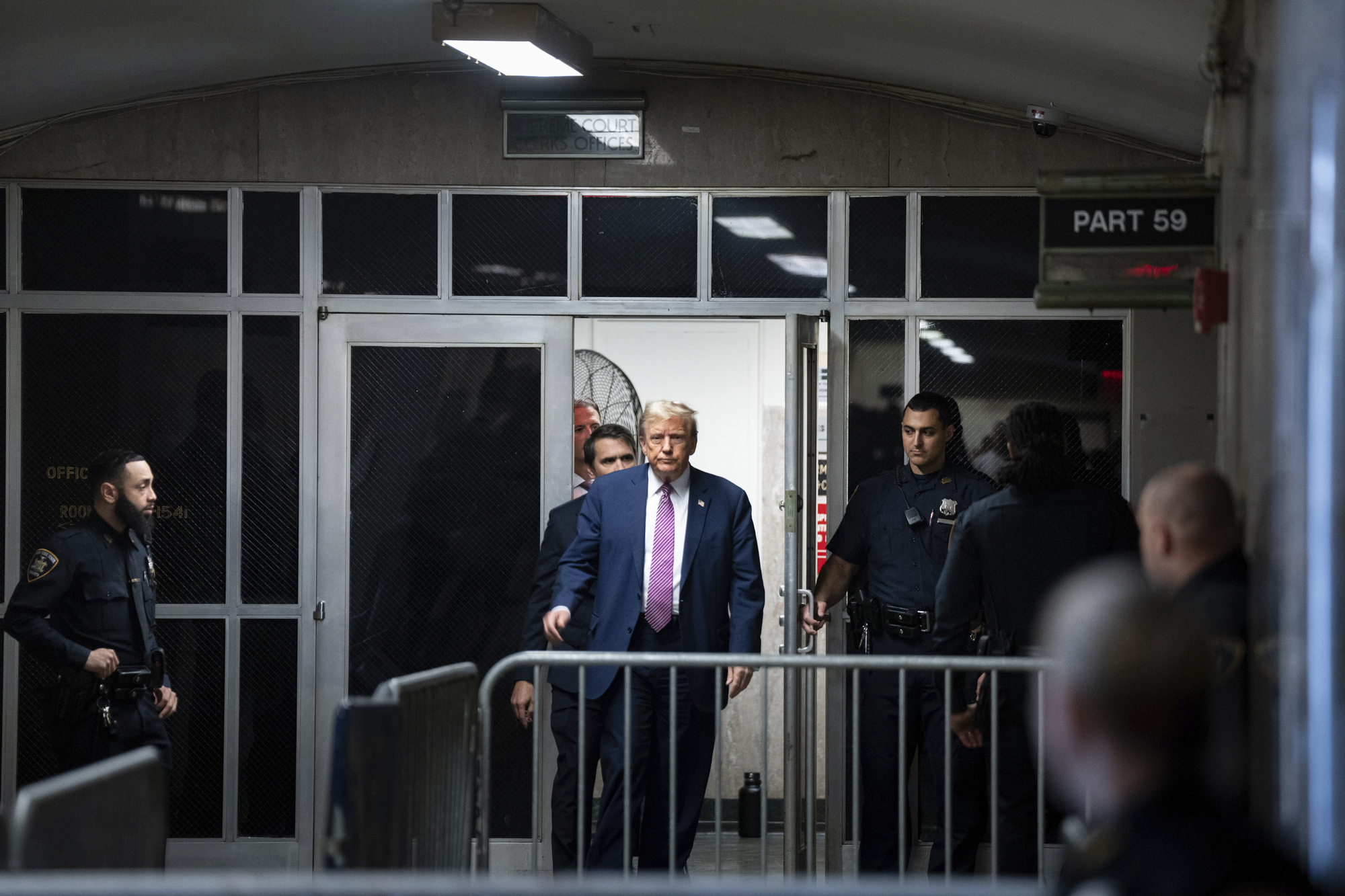 Man sets himself on fire outside Donald Trump trial