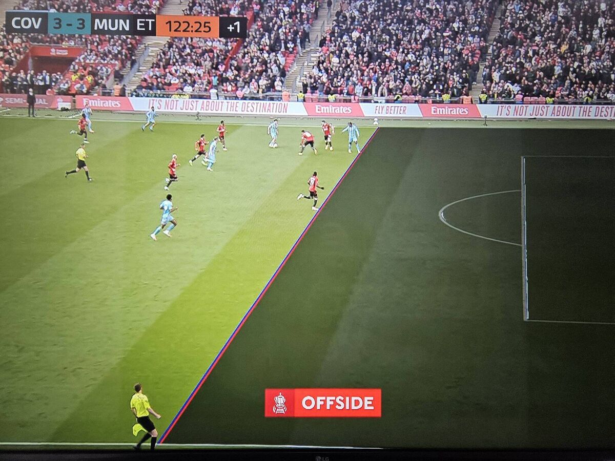 Coventry City thought they had scored a winner at the end of extra time, until VAR intervened. 