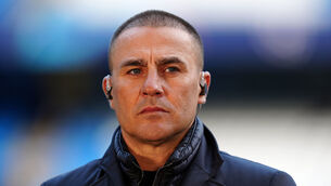 <p>ITALIAN JOB: Festy Ebosele and James Abankwah have a new manager at Udinese in the form of World Cup and Ballon d'Or winner; Fabio Cannavaro. Photo credit: Mike Egerton/PA Wire.</p>