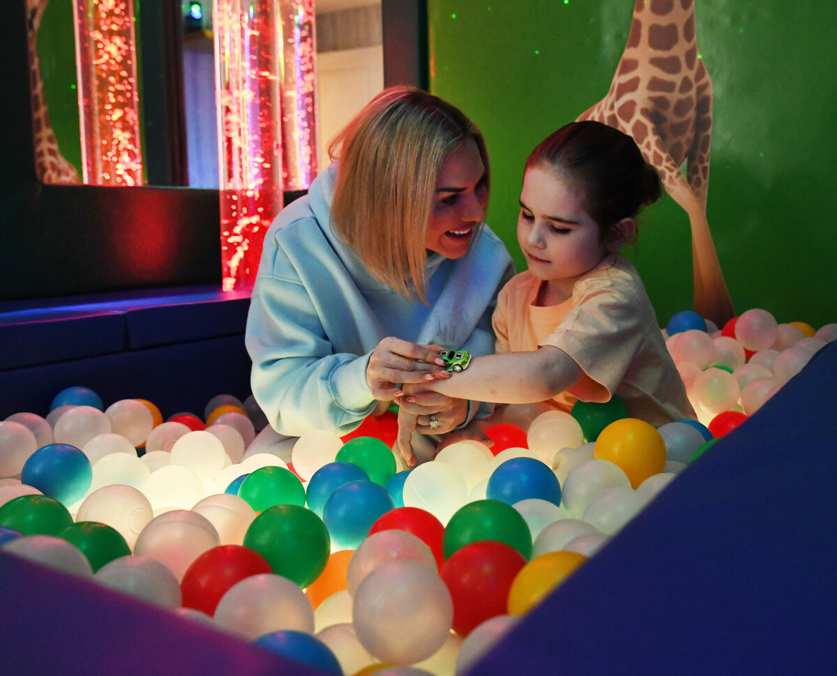 Erin Mc Gregor: "You can start small and as the child’s needs change, you can adjust — he got some mirrors one year". Photograph: Moya Nolan