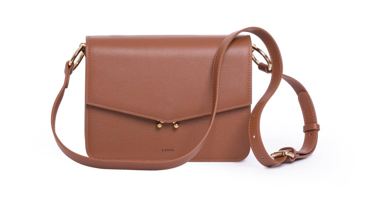 Tan Crossbody Bag, €395, Landa Bags Tan Crossbody Bag, €395, Landa Bags