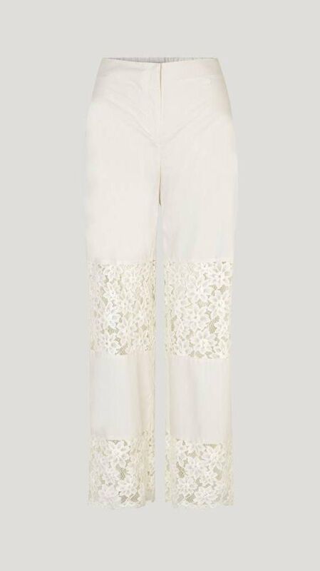 Lace Panelled Trousers, €199, Baum Und Pferdgarten