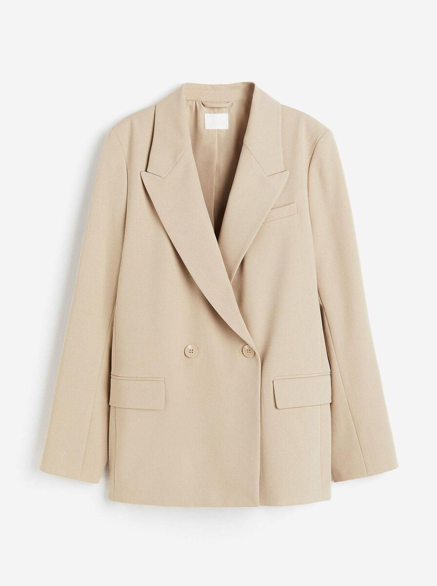 Double-Breasted Blazer, €36.99, H&M Double-Breasted Blazer, €36.99, H&M