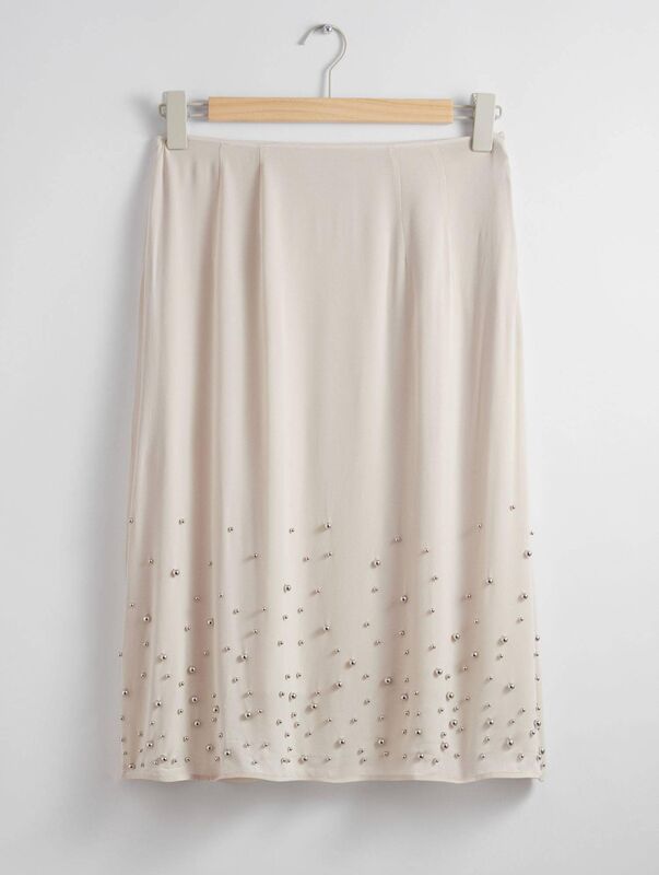 Studded Midi Skirt, €129, &amp; Other Stories