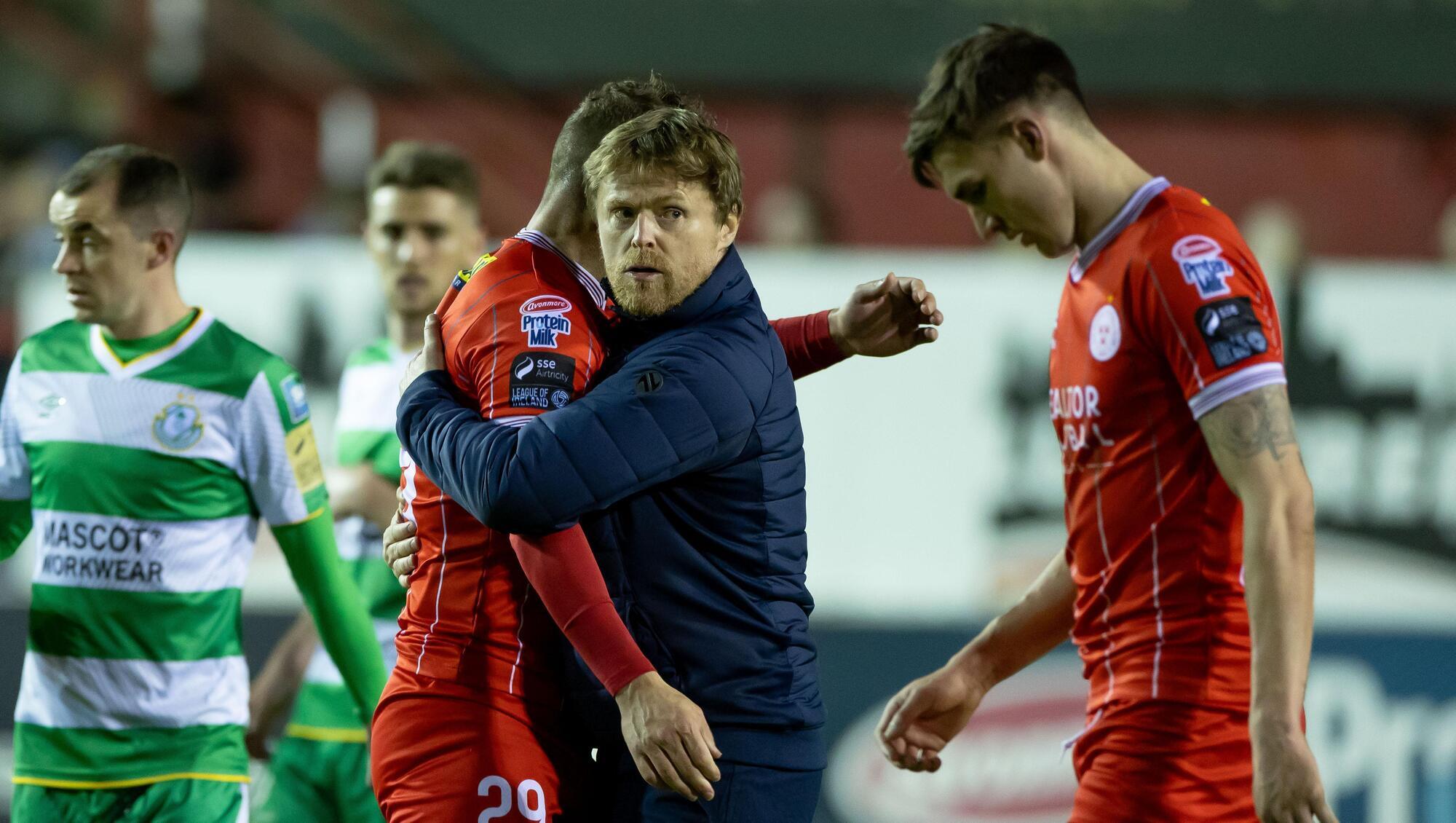 Shels pass Rovers test on sticky pitch
